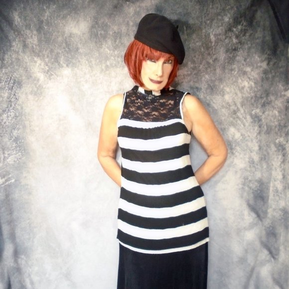 Black & White Tunic Top, SEE WHAT ELSE IT DOES!!! - Picture 4 of 15